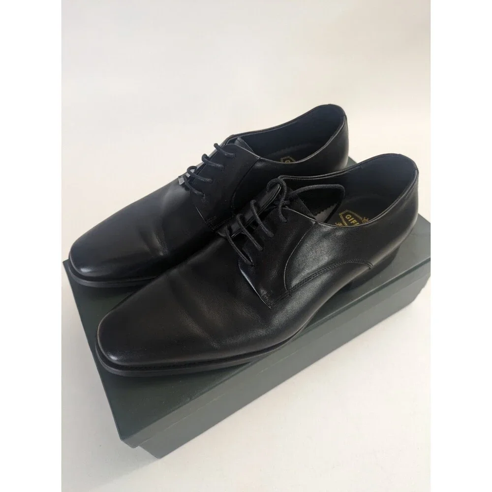 GIFENNSE ‎ Leather Oxford Dress Shoes Formal Lace Up Modern Shoes 9